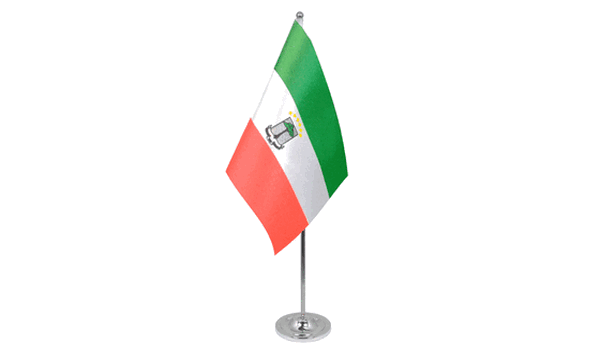 Equatorial Guinea Satin Table Flag